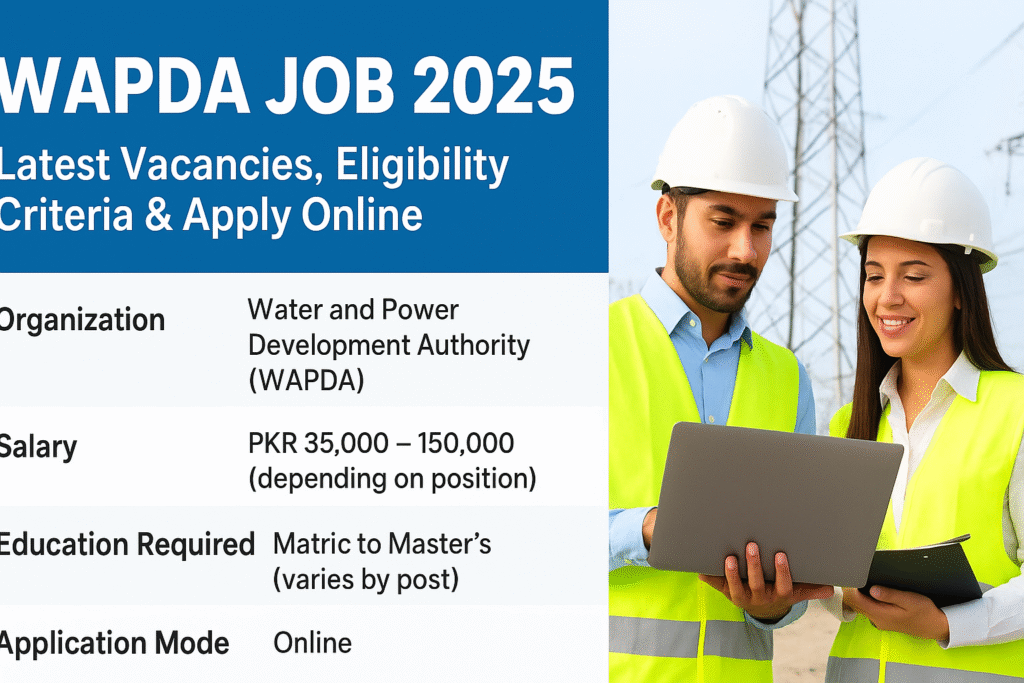 WAPDA Job 2025