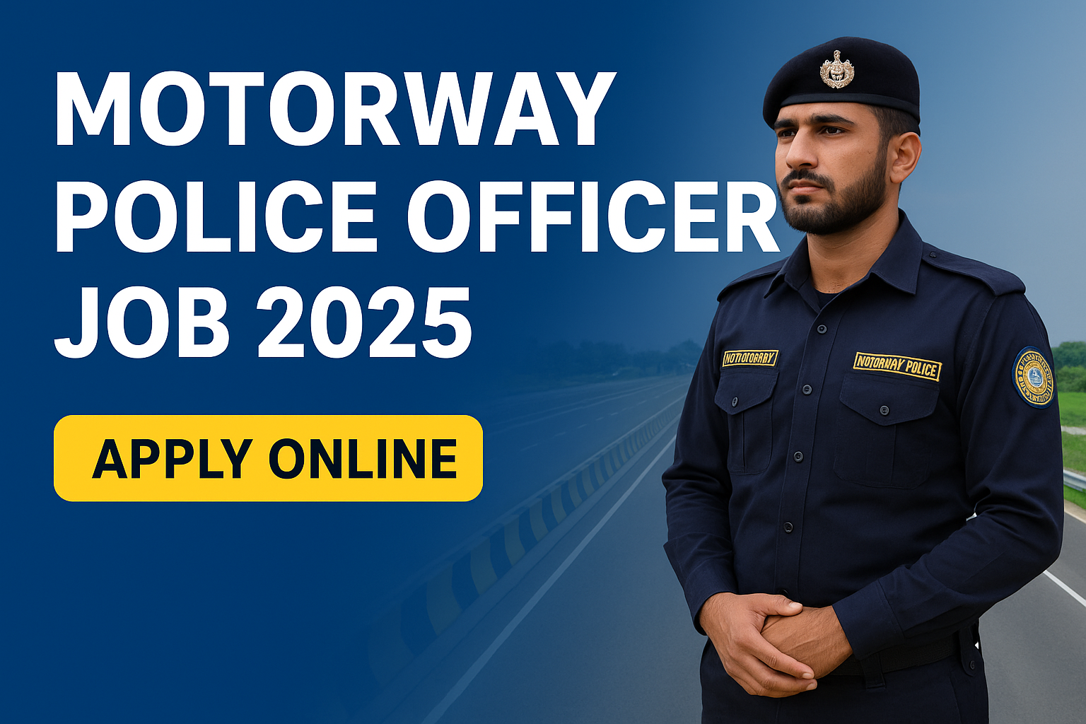 Motorway Police Officer Job 2025