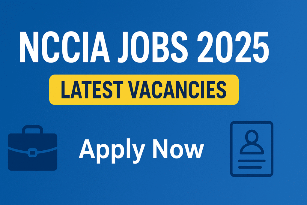 NCCIA Jobs 2025